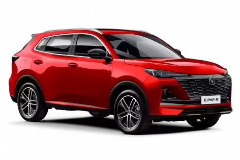 Changan UNI-S - цвет Искрящийся красный